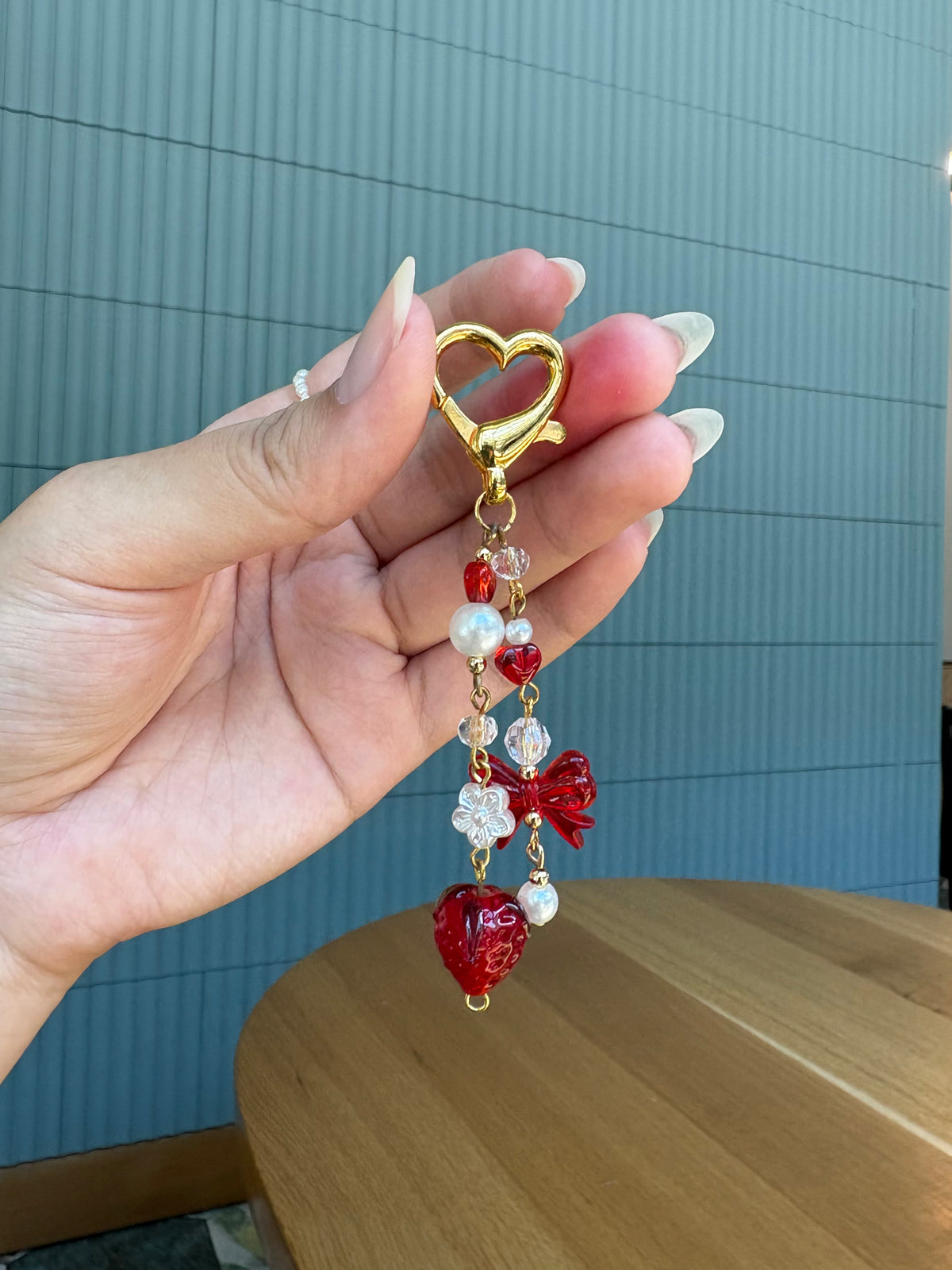 Strawberry Keychain