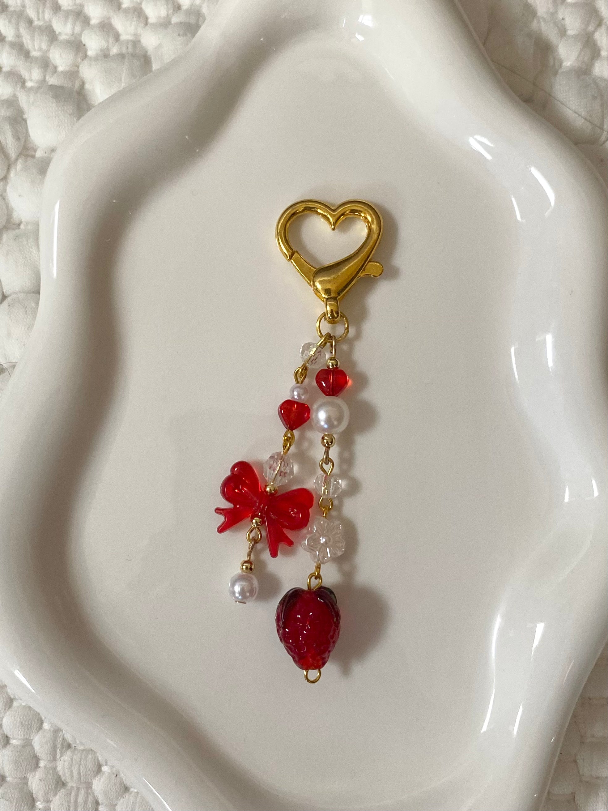 Strawberry Keychain